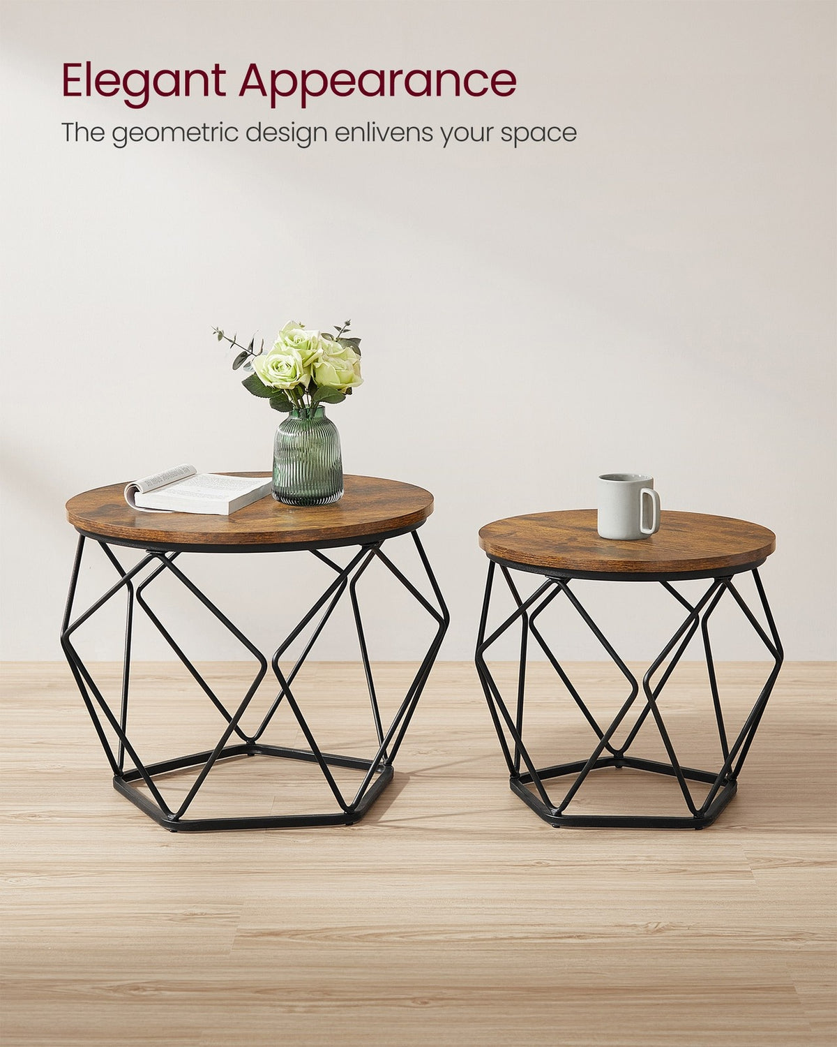 Set Of 2 Small Coffee Table - product photo 09
