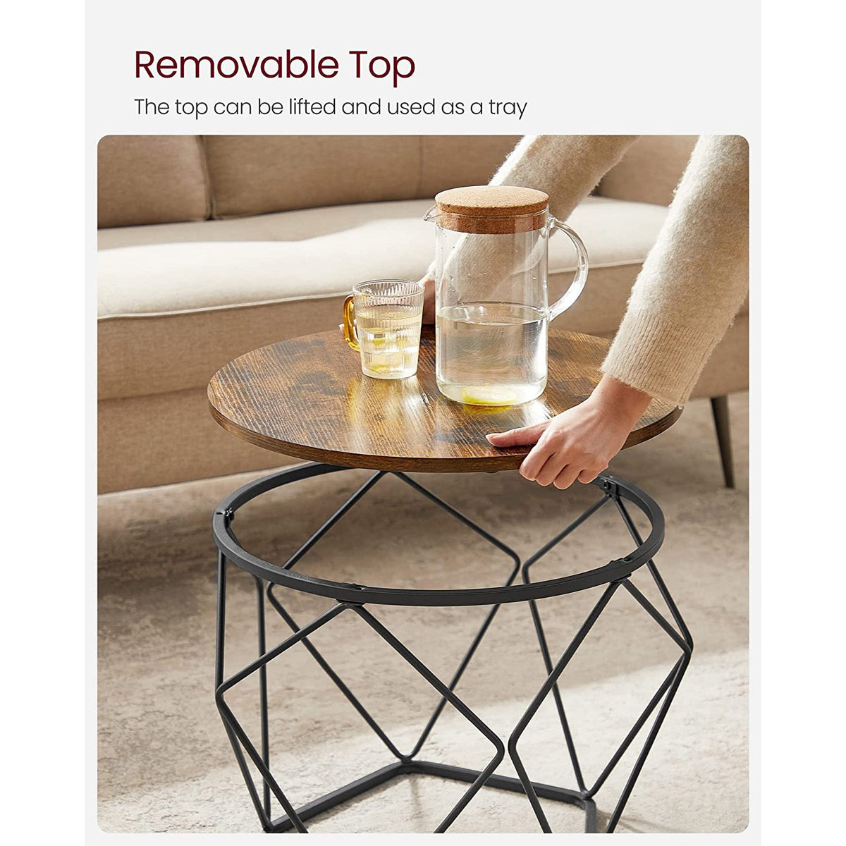 Set Of 2 Small Coffee Table - product photo 20