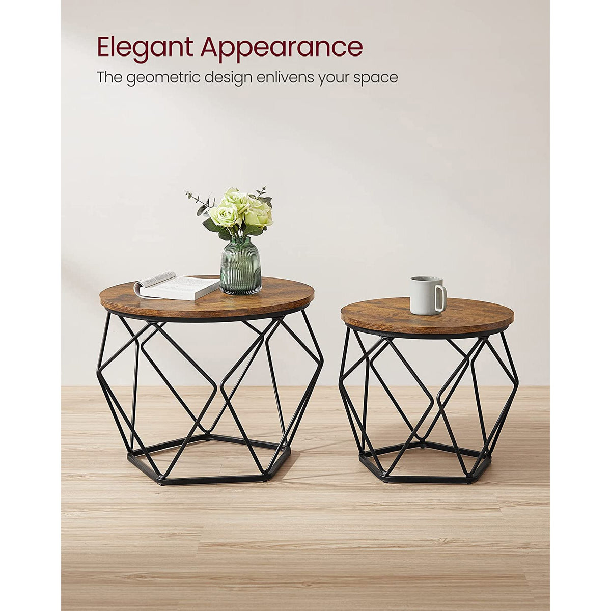 Set Of 2 Small Coffee Table - product photo 21