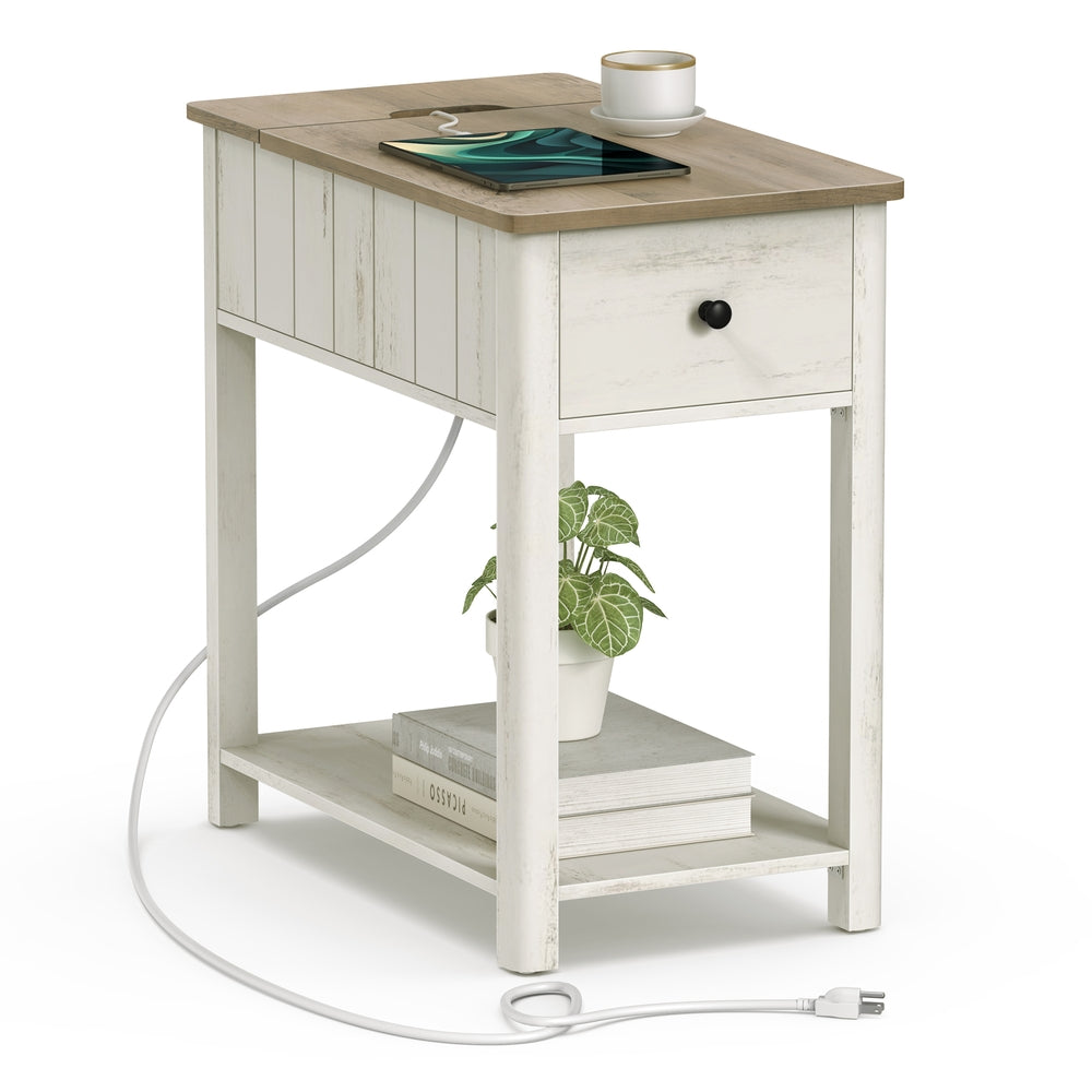 Side Table With Charging Station - product photo 19
