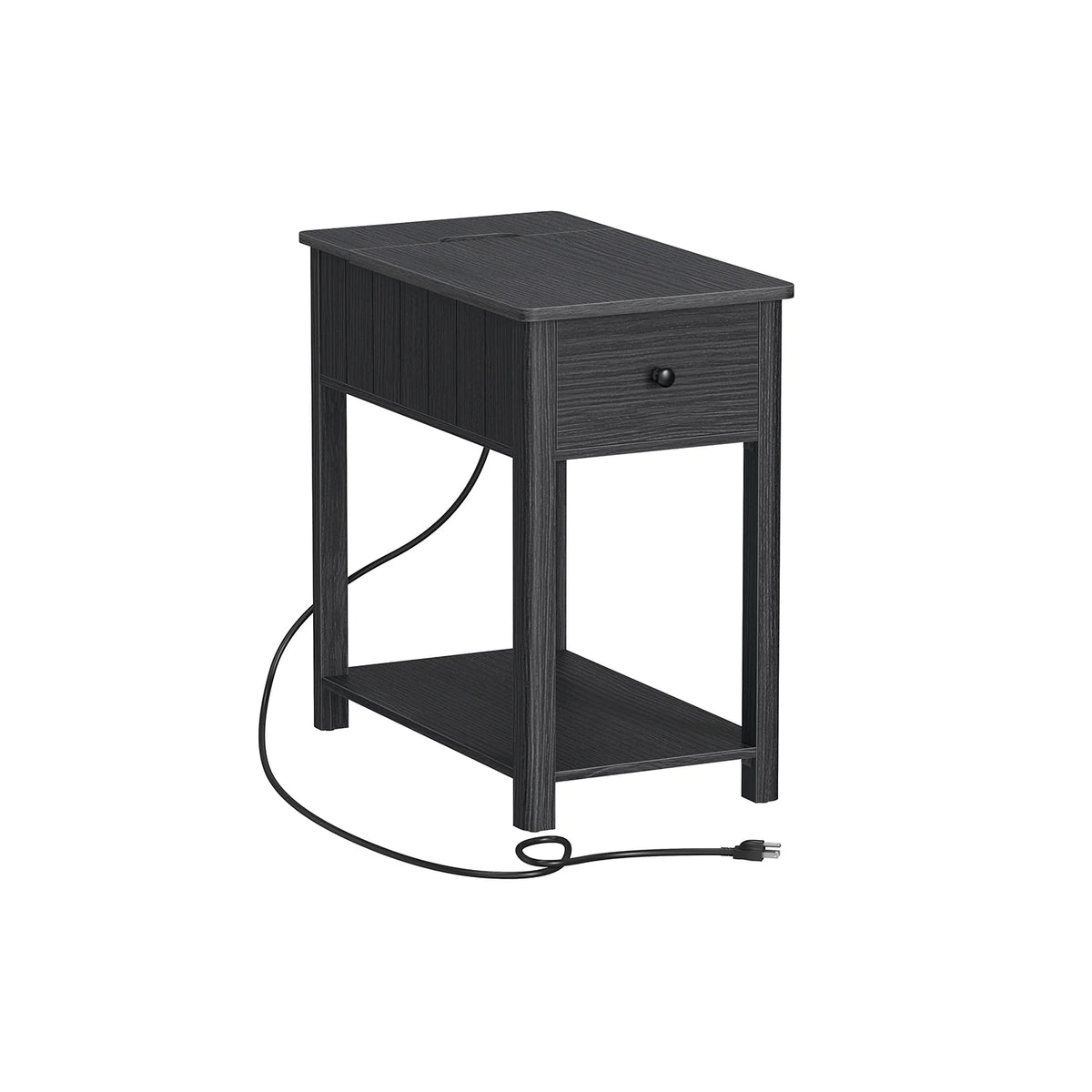 Side Table With Charging Station - ULET318B22
