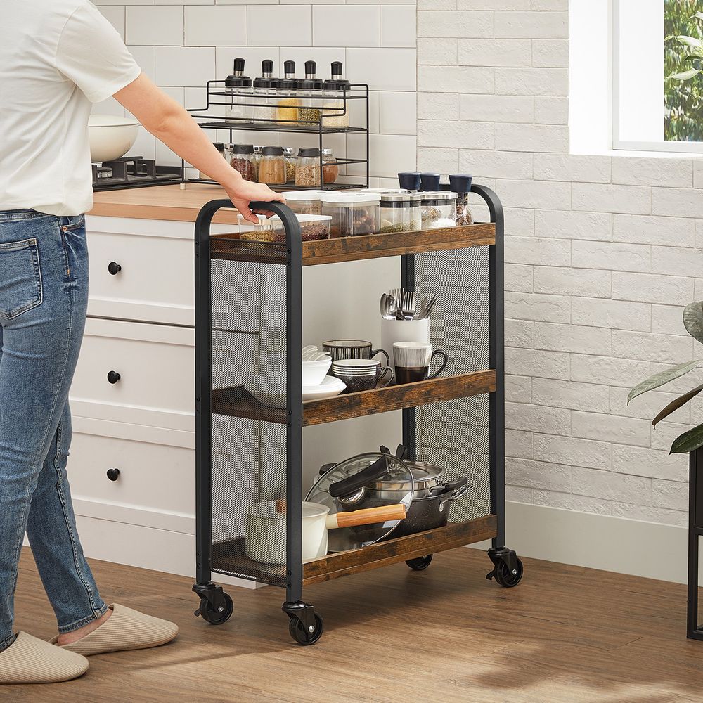 Slim Kitchen Cart For Narrow Spaces - product photo 02