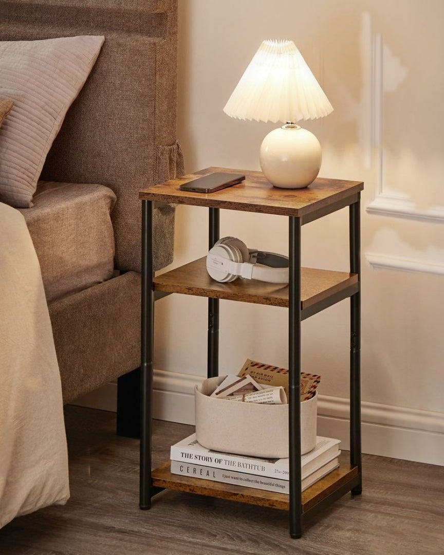 Small 3-Tier End Table with Open Storage – product view 8 | Ridgefield Furniture