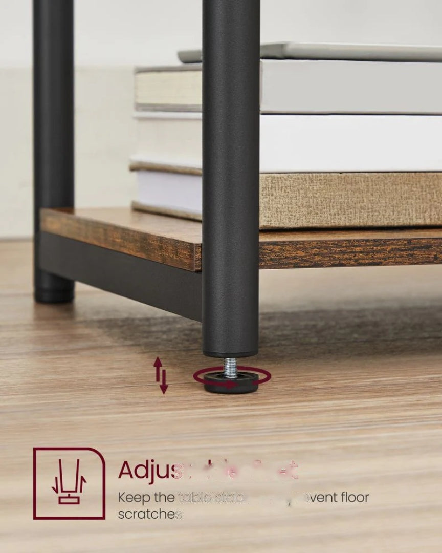 Small 3-Tier End Table with Open Storage – product view 14 | Ridgefield Furniture