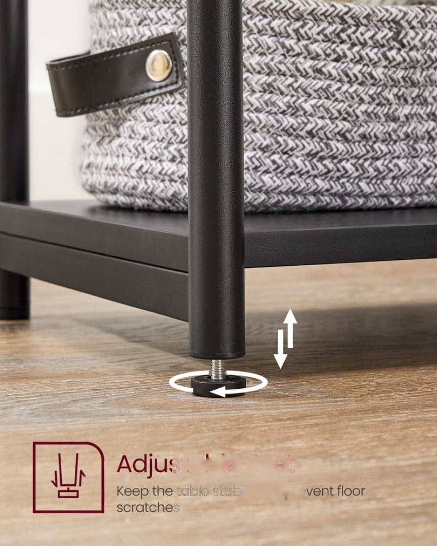 Small 3-Tier End Table with Open Storage – product view 22 | Ridgefield Furniture
