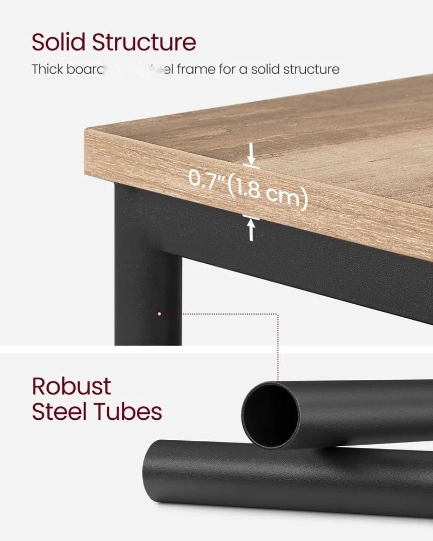 Small 3-Tier End Table with Open Storage – product view 42 | Ridgefield Furniture