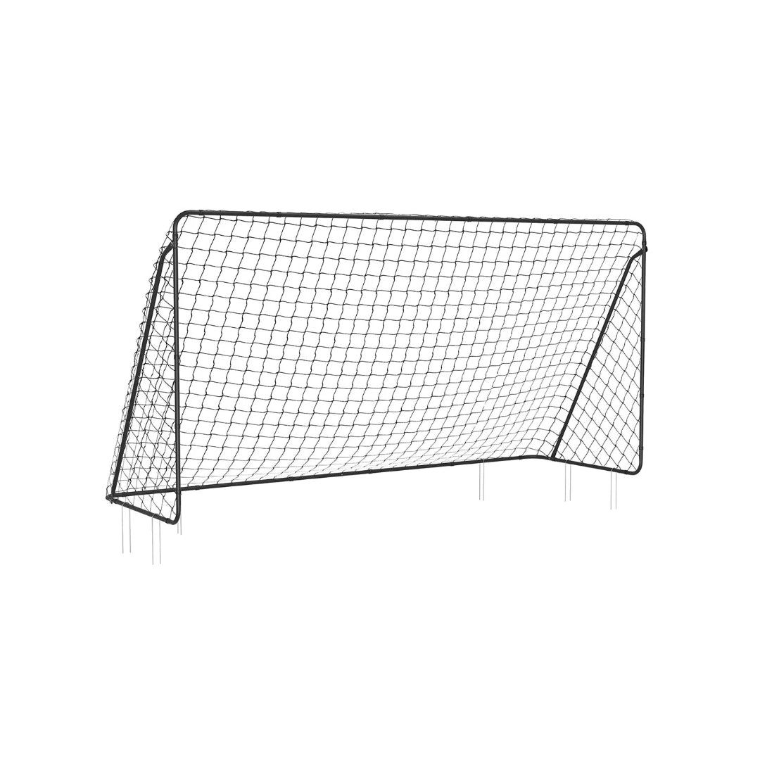 Soccer Goal 12x6ft Kids Backyard Training Net With Stakes – product view 1 | Ridgefield Furniture