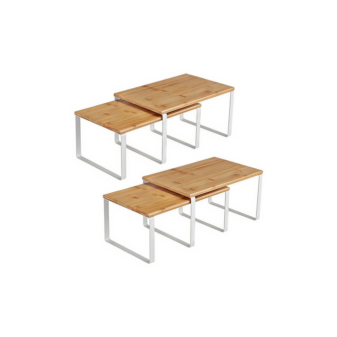 Stackable Kitchen Counter Shelves Set of 4 – product view 1 | Ridgefield Furniture