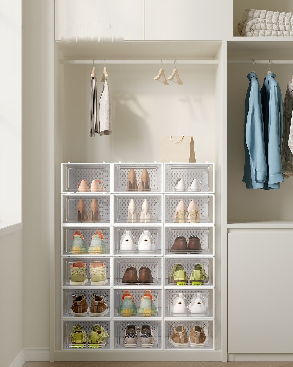 Stackable Shoe Storage Organizers - product photo 10