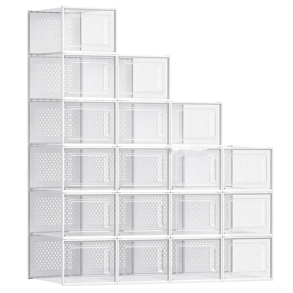 Stackable Shoe Storage Organizers - ULSP18MWT