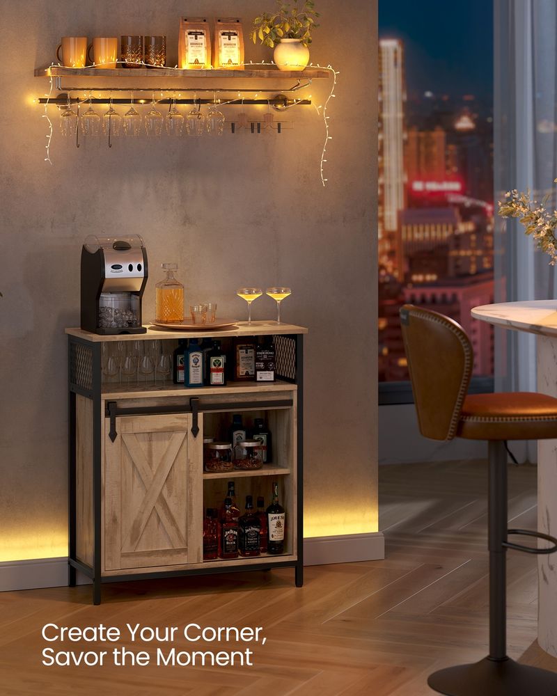 Storage Sideboard With Barn Door - product photo 07