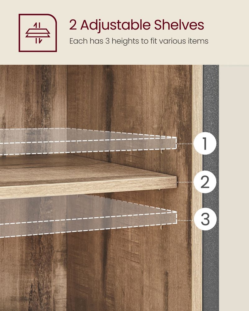 Storage Sideboard With Barn Door - product photo 10