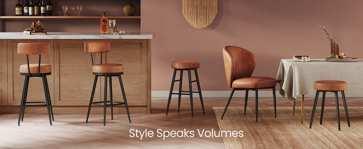 Swivel Bar Stools With Backs - product photo 64