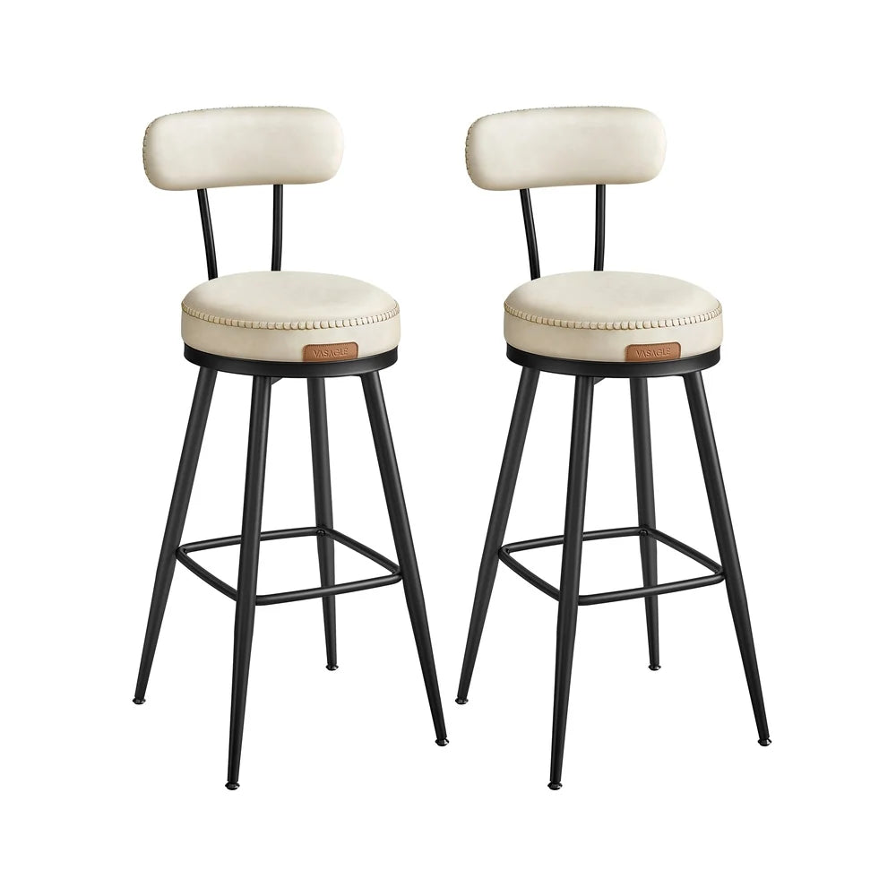 Swivel Bar Stools With Backs - ULBC889W01