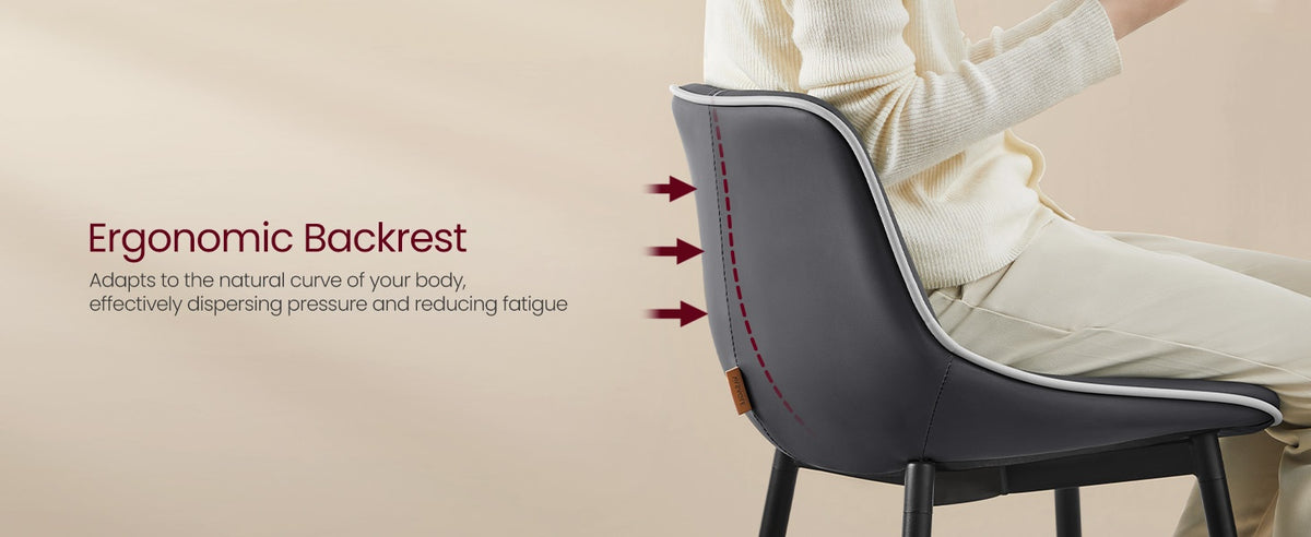 Synthetic Leather Bar Stools With Back, 24.4 Or 28.7 Inch Seat Height - product photo 129