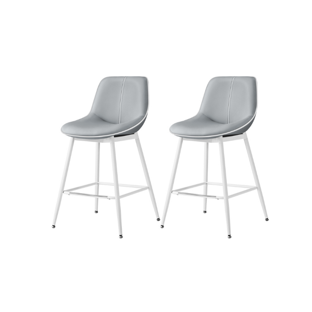 Synthetic Leather Bar Stools With Back - product photo 117