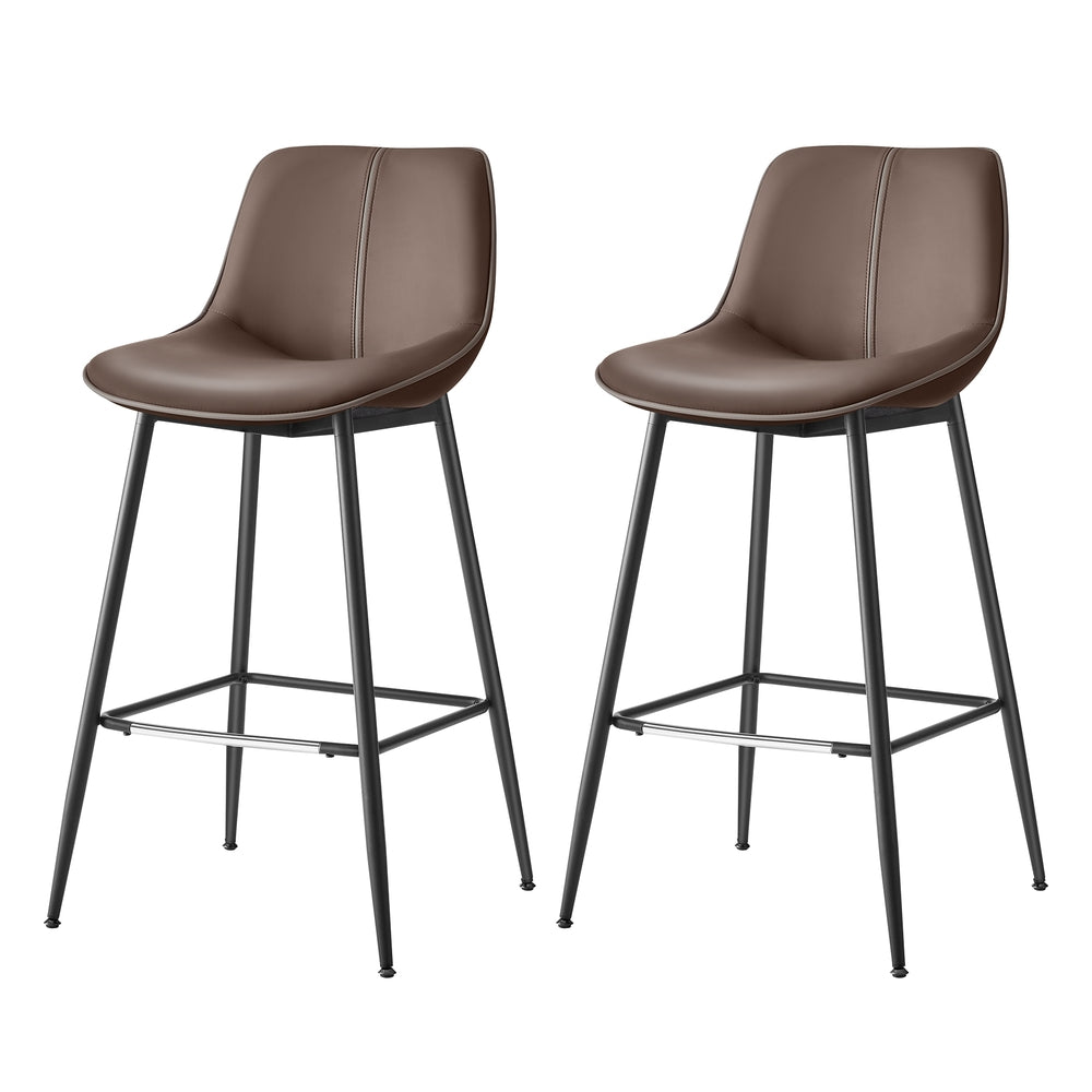 Synthetic Leather Bar Stools With Back - product photo 50
