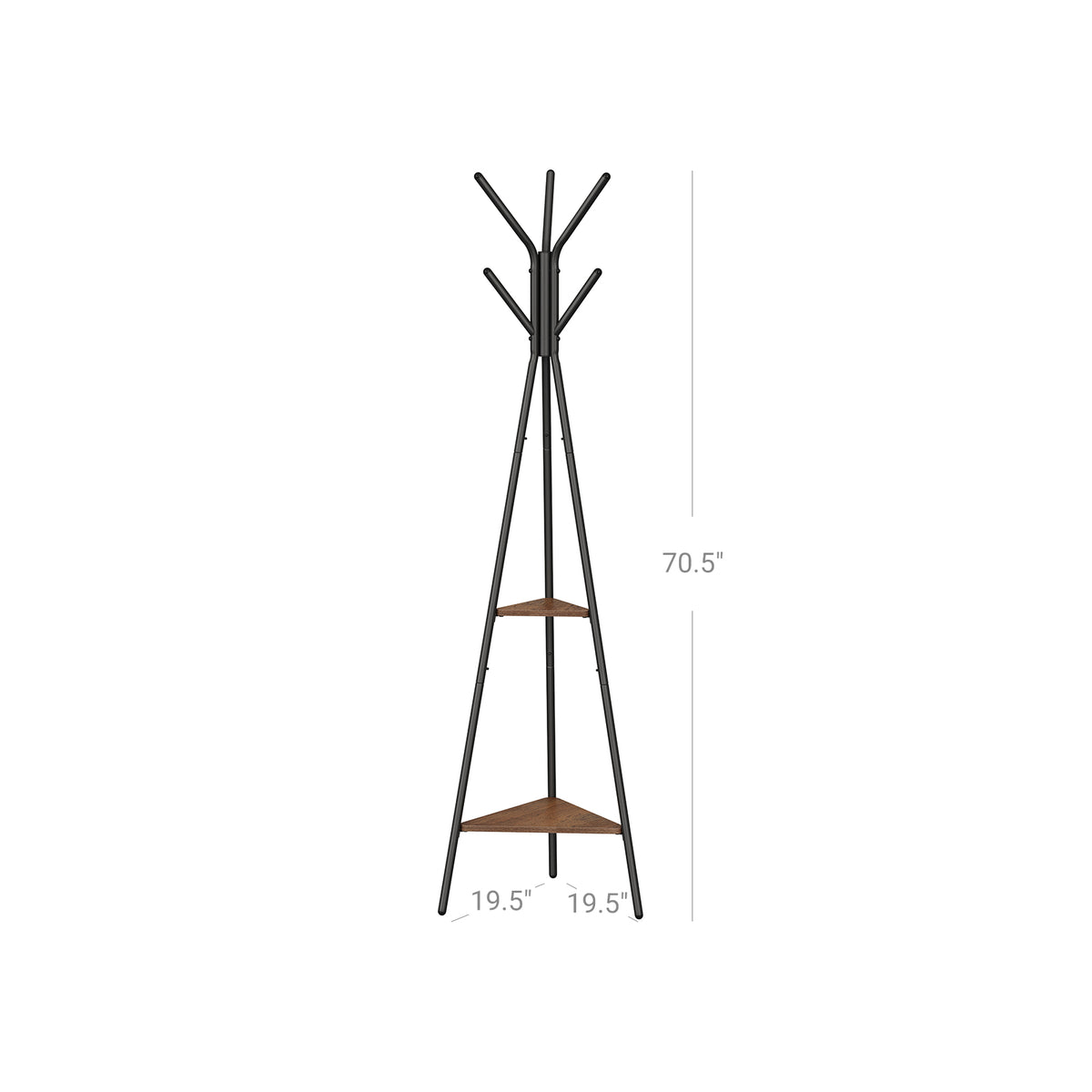 Tapered Coat Rack Stand - product photo 07