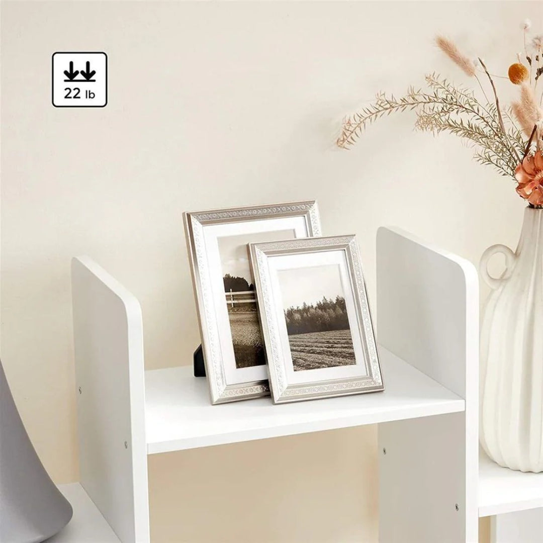 Tree Bookshelf With 13 Shelves Space Saving Bookcase – product view 10 | Ridgefield Furniture