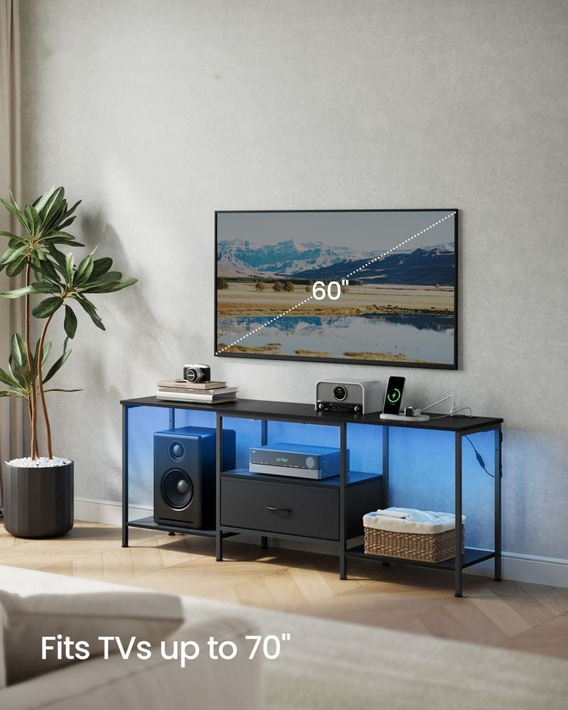 TV Stand For TVs Up To 70 Inches Entertainment Center Media Consolefor Living - product photo 02