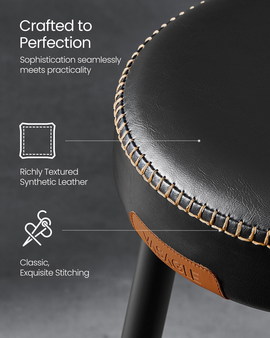 Upholstered Kitchen Stools - product photo 22