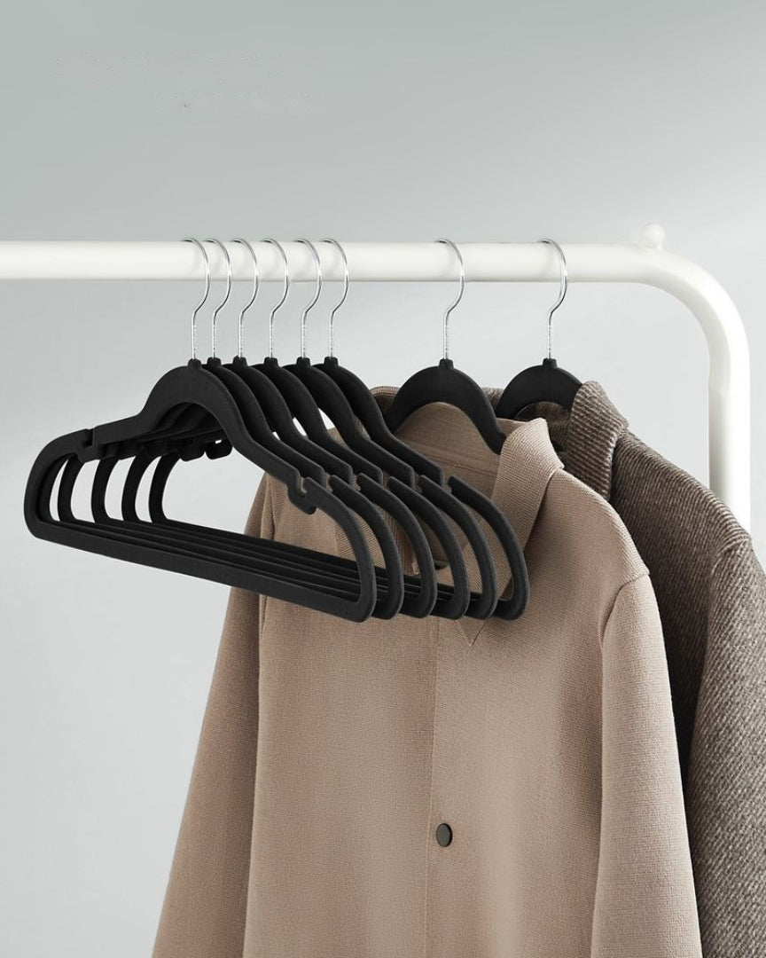 Velvet Clothes Hangers 60 Pack Non Slip – product view 3 | Ridgefield Furniture