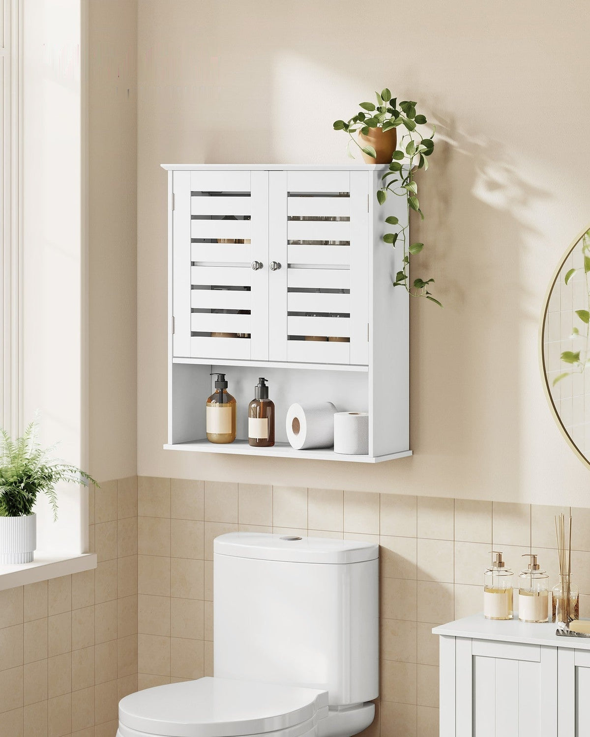 Wall-Mounted Bathroom Storage Cabinet - product photo 03