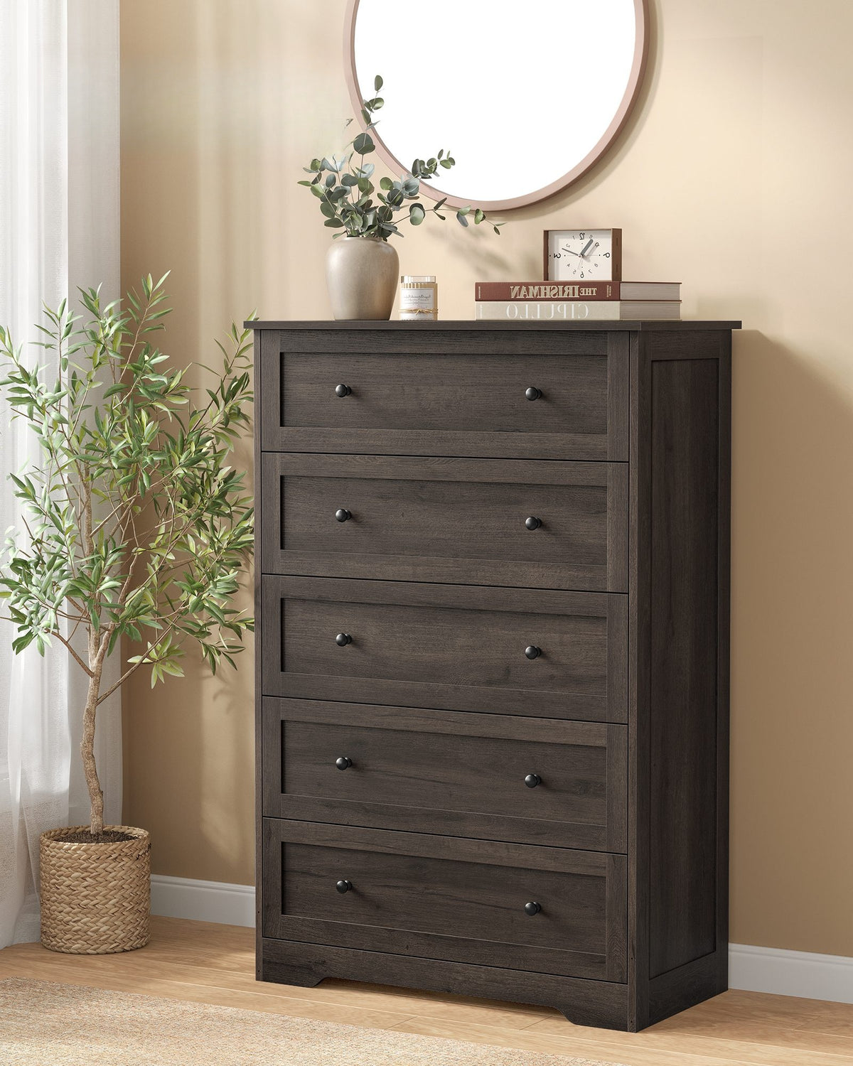 Wood Dresser With Spacious Drawers, 31.5 Or 47.2 Inch Bedroom Chest - product photo 12