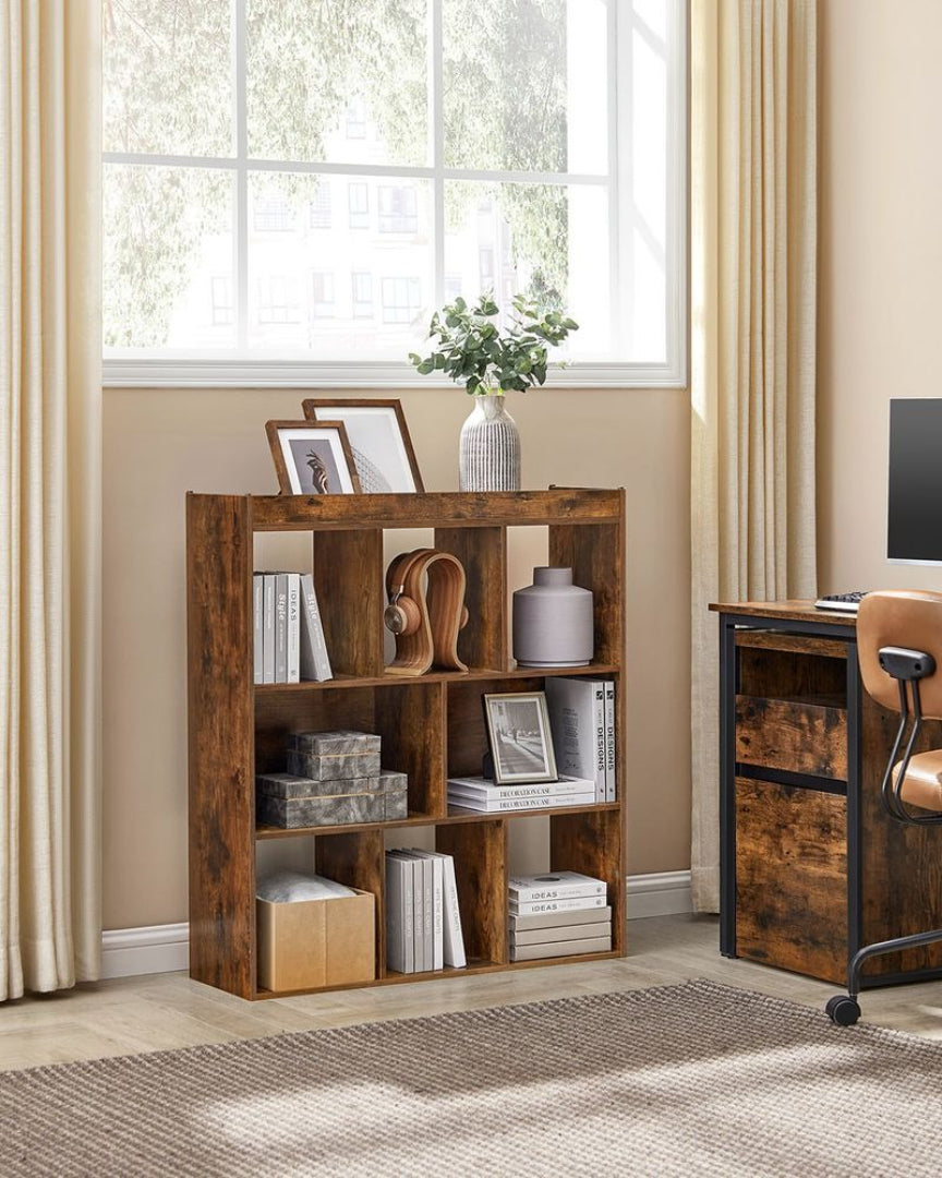 Bookcase With 8 Open Compartments – product view 4 | Ridgefield Furniture