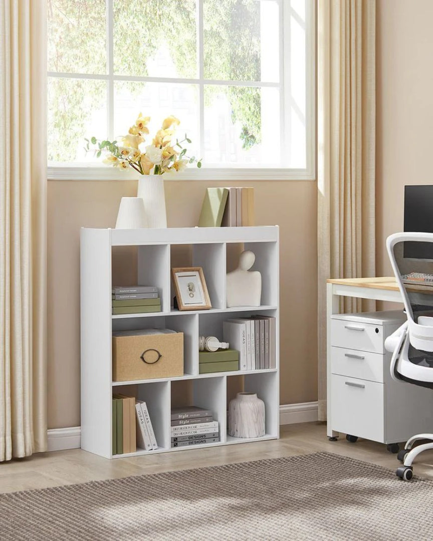 Bookcase With 8 Open Compartments – product view 12 | Ridgefield Furniture