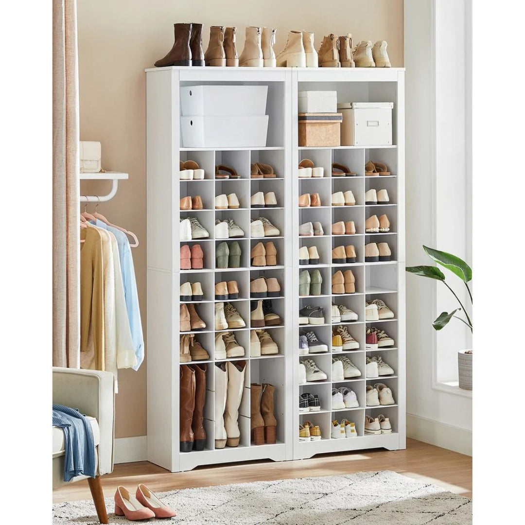 10 Tier Shoe Rack Organizer With Storage Compartments – product view 10 | Ridgefield Furniture