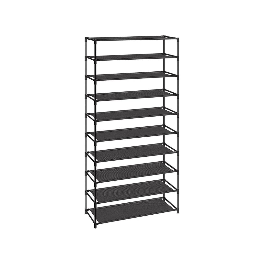 10 Tier Shoe Rack For Closet – product view 1 | Ridgefield Furniture