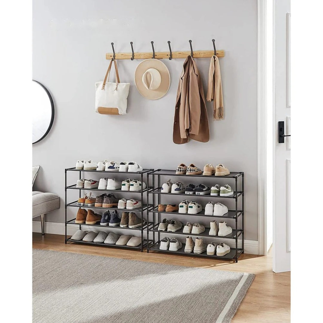 10 Tier Shoe Rack For Closet – product view 2 | Ridgefield Furniture