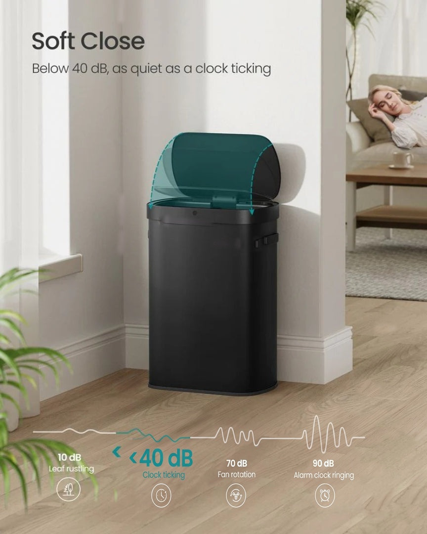 13-Gallon Motion Sensor Trash Can with Soft-Close Lid – product view 5 | Ridgefield Furniture