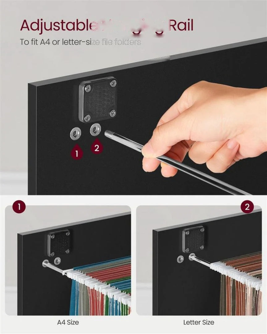 2 Drawer Vertical File Cabinet With Lock – product view 5 | Ridgefield Furniture