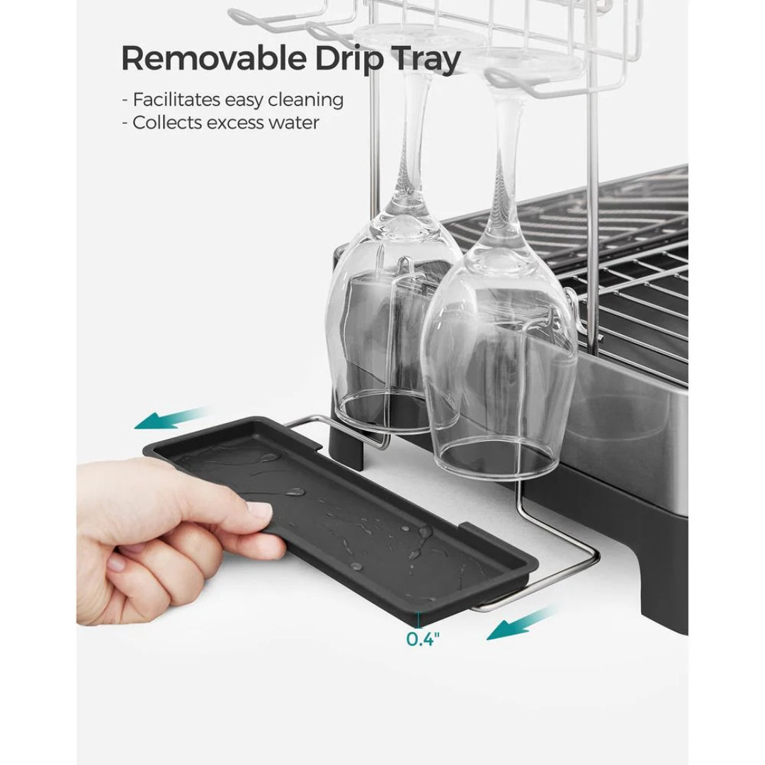 2-Tier Dish Drying Rack with Drainboard – product view 8 | Ridgefield Furniture