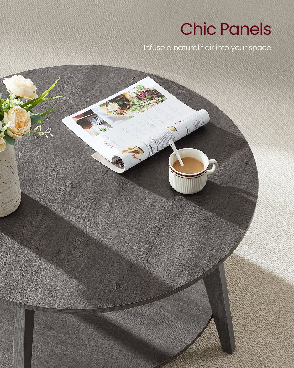 2 Tier Round Coffee Table - product photo 12