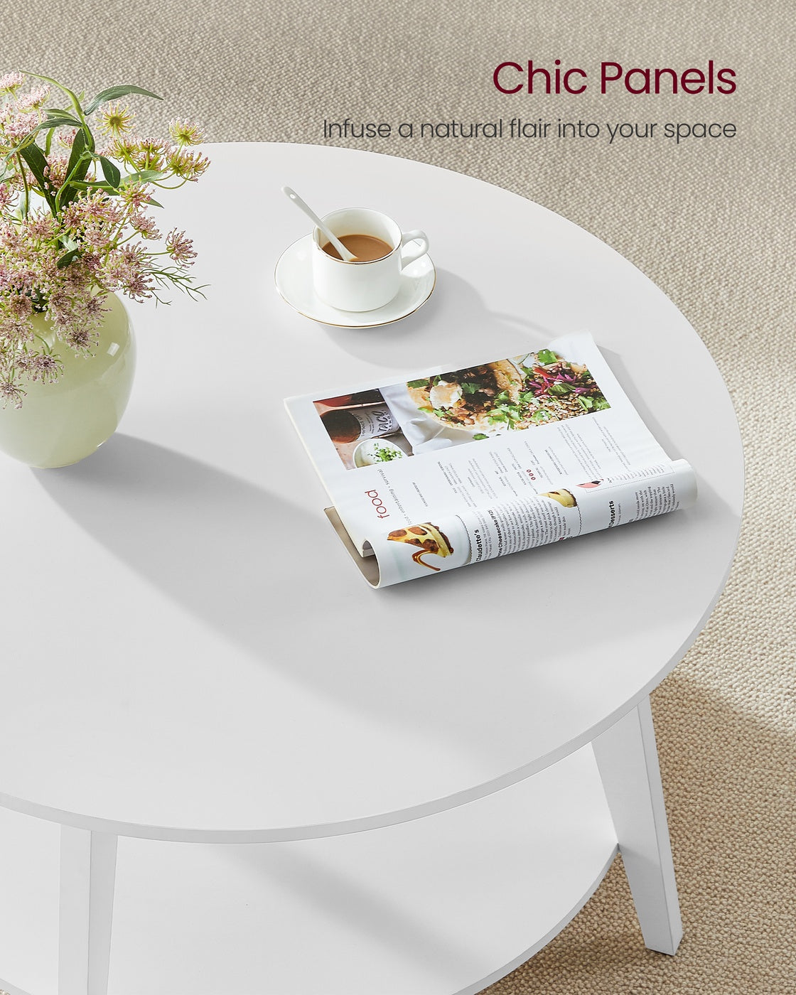2 Tier Round Coffee Table - product photo 19