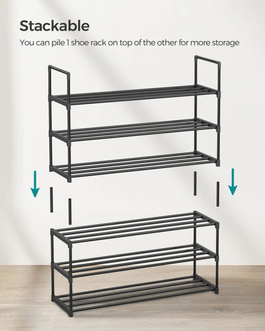 2/3/4/10 Tier Metal Shoe Rack – product view 19 | Ridgefield Furniture