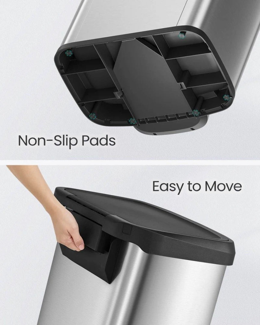 21-Gallon Stainless Steel Kitchen Trash Can with Soft-Close Lid – product view 8 | Ridgefield Furniture