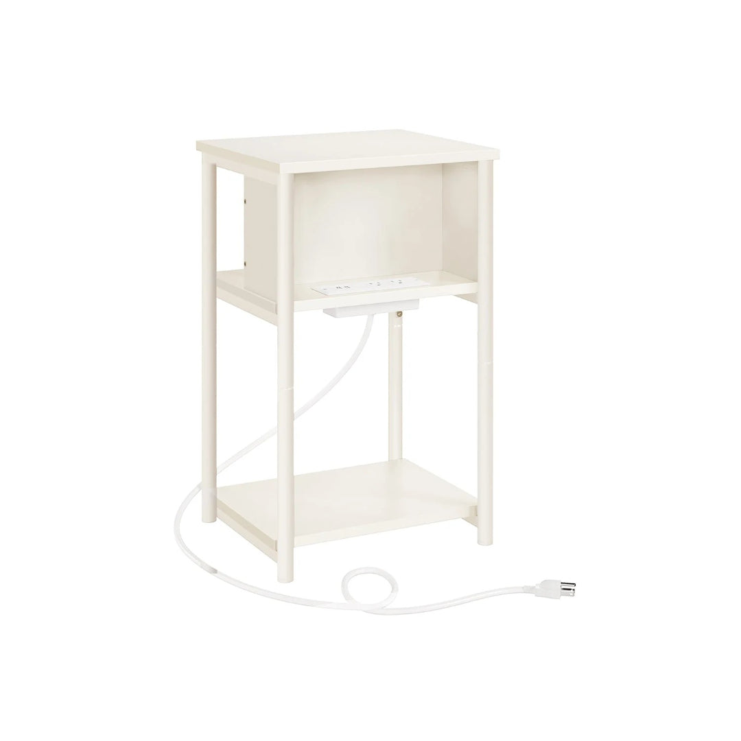 3 Tier End Table With USB Ports And Power Outlets – product view 7 | Ridgefield Furniture