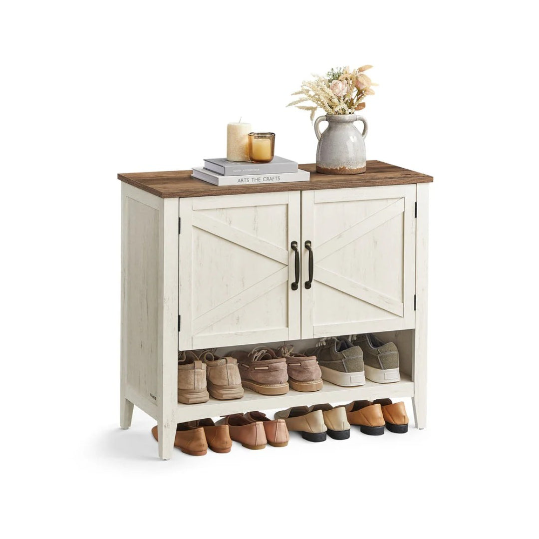 3 Tier Shoe Cabinet With Adjustable Shelf Storage Organizer – product view 1 | Ridgefield Furniture