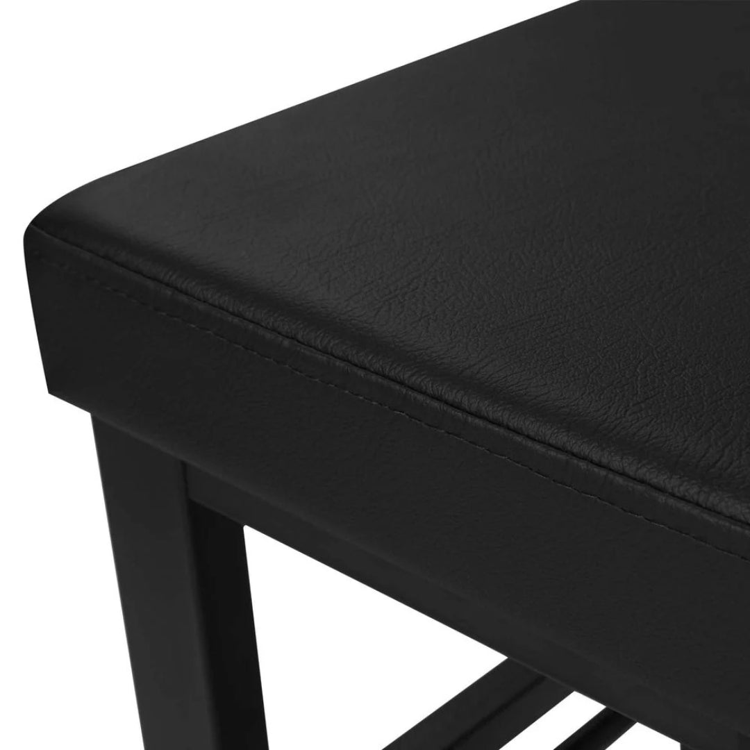 3 Tier Shoe Bench With Cushion & Storage Shelves Entryway Unit – product view 6 | Ridgefield Furniture