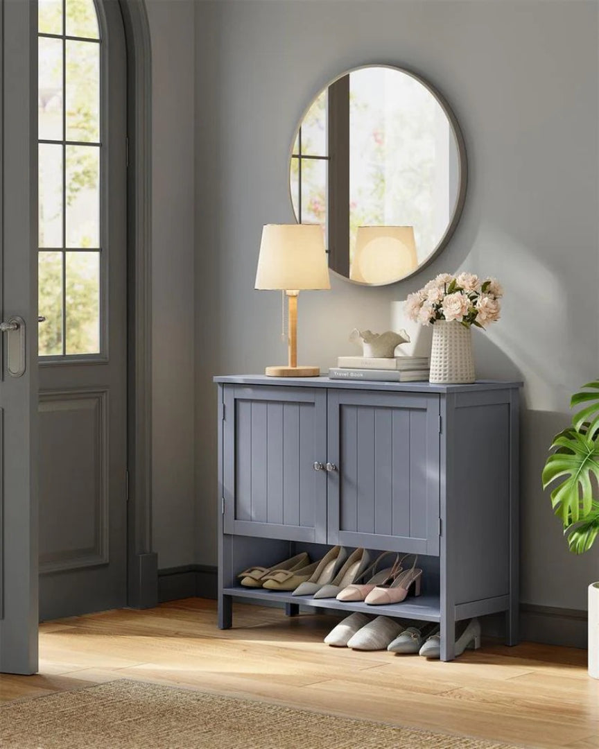 3-Tier Shoe Storage Cabinet with Adjustable Shelf – product view 3 | Ridgefield Furniture
