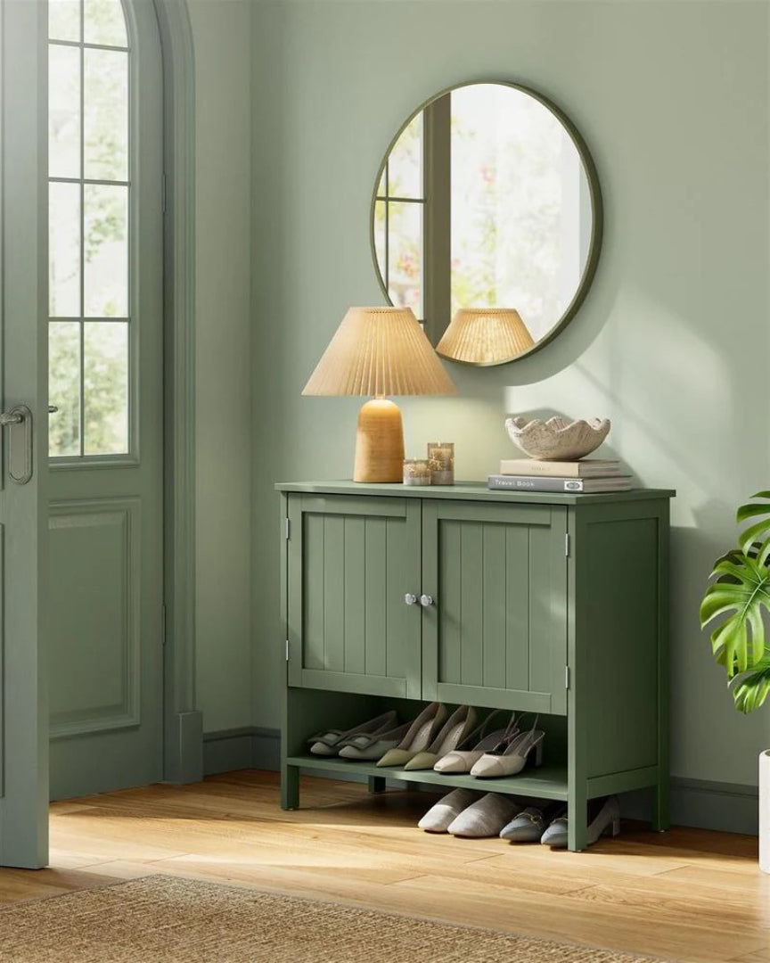 3-Tier Shoe Storage Cabinet with Adjustable Shelf – product view 9 | Ridgefield Furniture