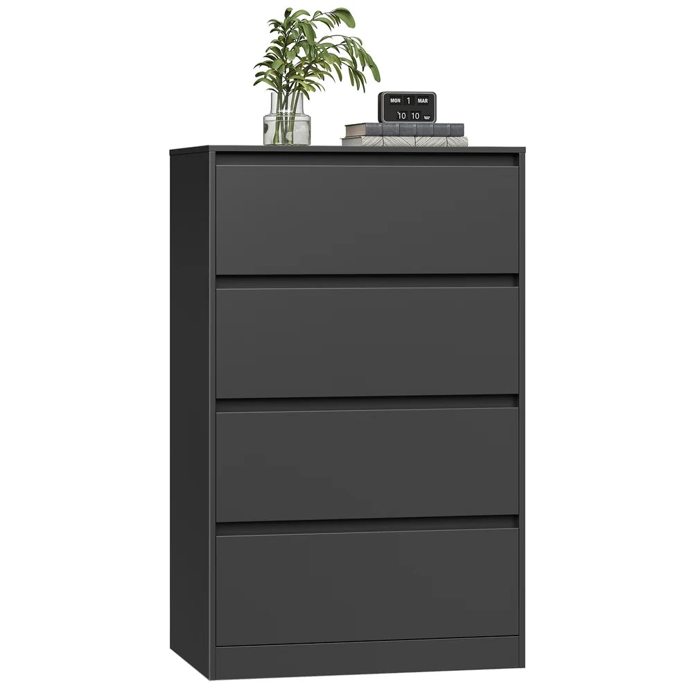 4-Drawer Dresser For Bedroom, Chest Of Drawers, Storage Tower Unit - ULTS614B01