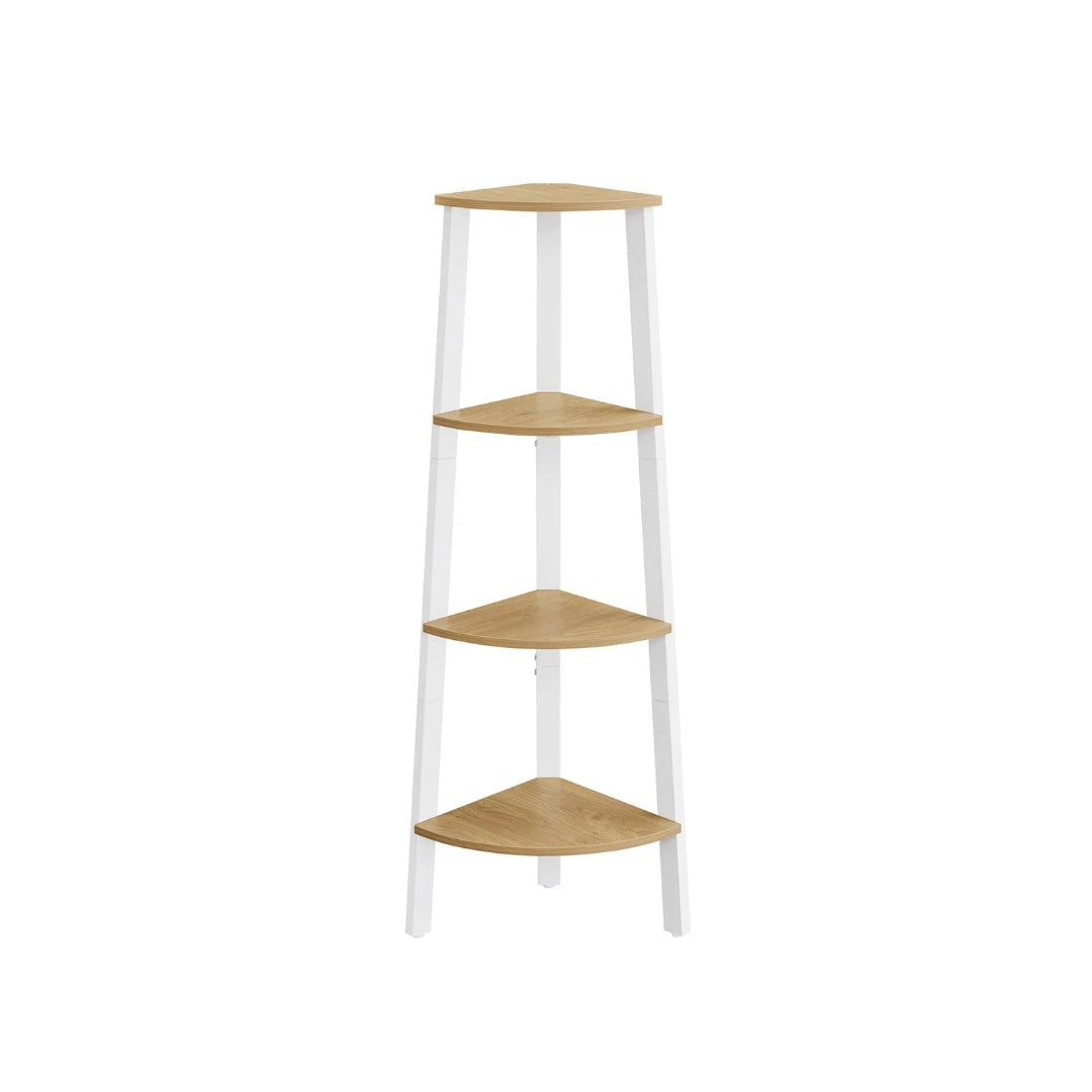 4 Tier Corner Bookshelf – product view 4 | Ridgefield Furniture