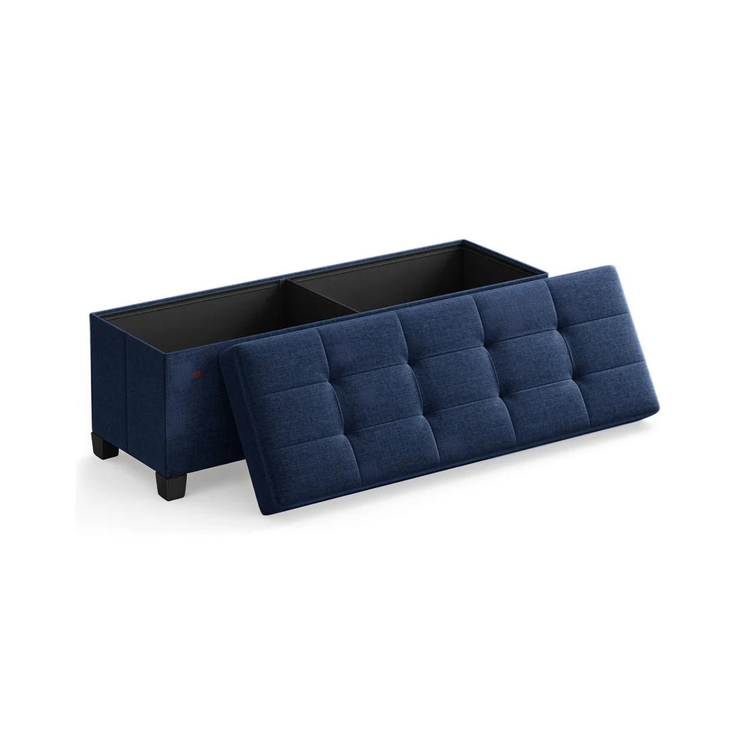 43.3 Inch Storage Ottoman Bench With Lid – product view 3 | Ridgefield Furniture