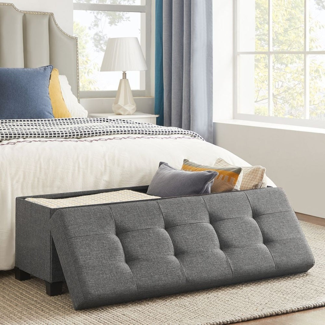 43.3 Inch Storage Ottoman Bench With Lid – product view 12 | Ridgefield Furniture