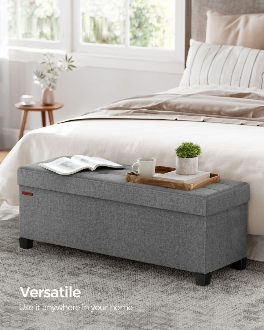 43.3 Inch Storage Ottoman Bench With Lid – product view 17 | Ridgefield Furniture